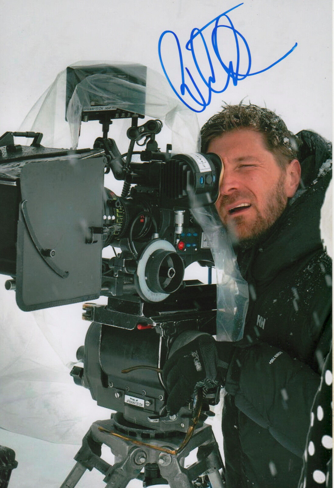 Ruben ?stlund Director signed 8x12 inch Photo Poster painting autograph