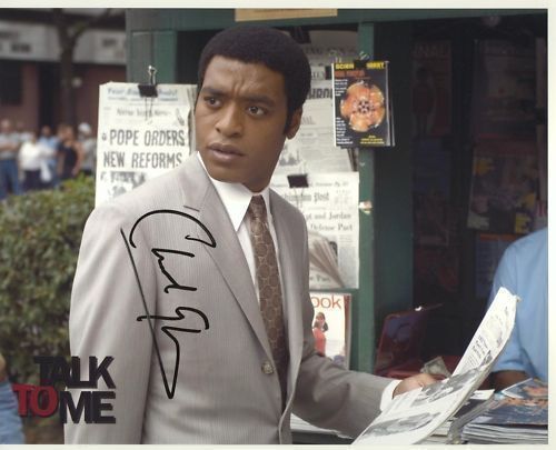 Chiwetel Ejiofor Autograph AMERICAN GANGSTER Signed 8x10 Photo Poster painting AFTAL [8820]