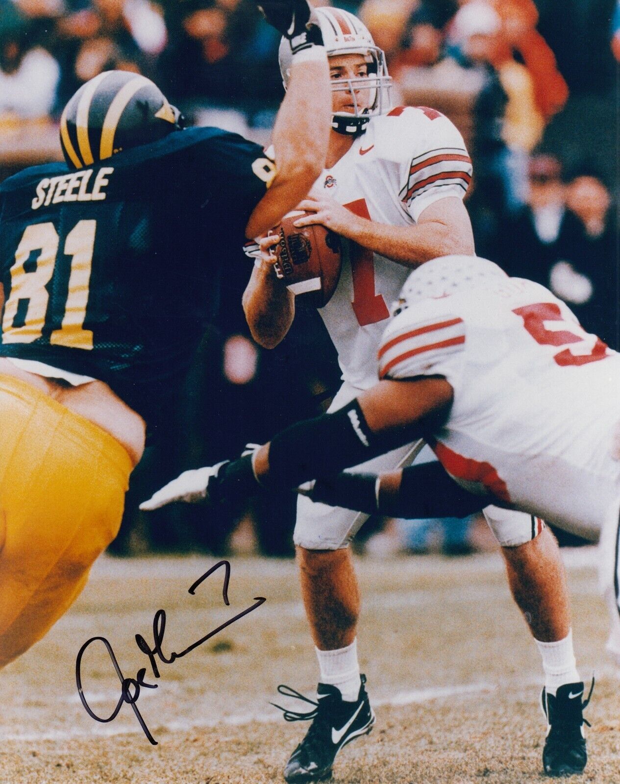 Joe Germaine #13 8x10 Signed W/ COA Ohio State Buckeyes 032419