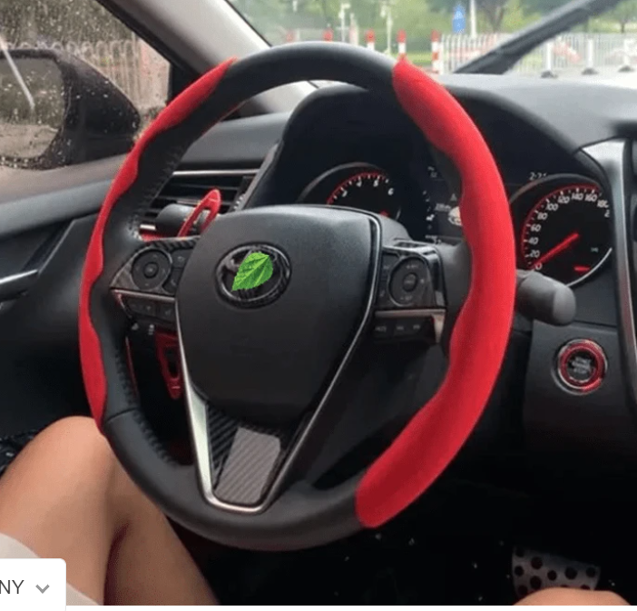 Car anti-skid steering wheel cover