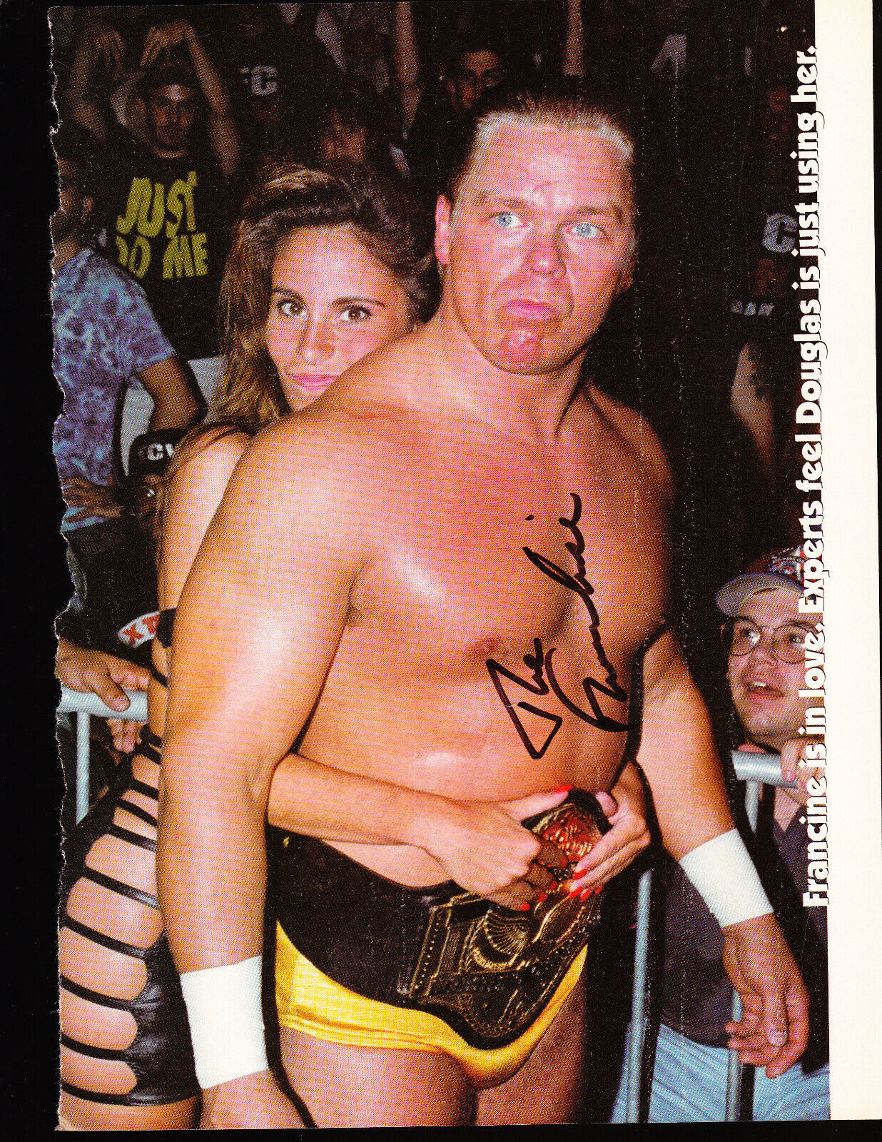 5 LOT SHANE DOUGLAS SIGNED AUTOGRAPH WWE WCW 8X10 YEARBOOK Photo Poster paintingS COA