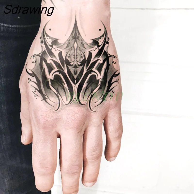 Sdrawing Temporary Tattoo Sticker butterfly insect Fake Tatto Flash Tatoo Hand Arm art Tattoos for Girl Women Men