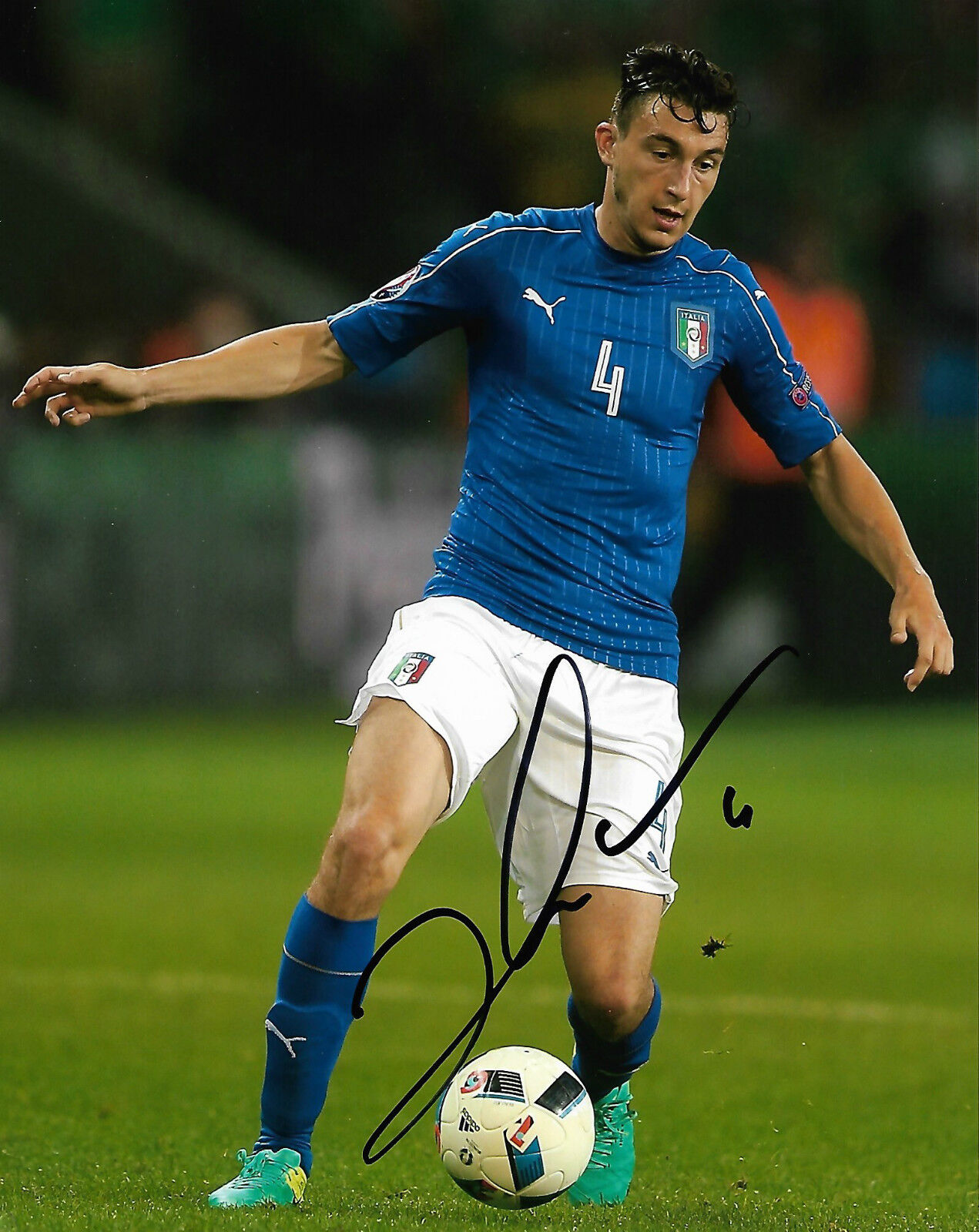 Italy Matteo Darmian Autographed Signed 8x10 Photo Poster painting COA