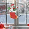 Peinture en diamant maison lampe de nuit &agrave; LED de No&euml;l (bas de No&euml;l)