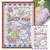 >SALE<Full Embroidery Cotton Thread 11CT Print Cute Sheep Cross Stitch 50x70cm