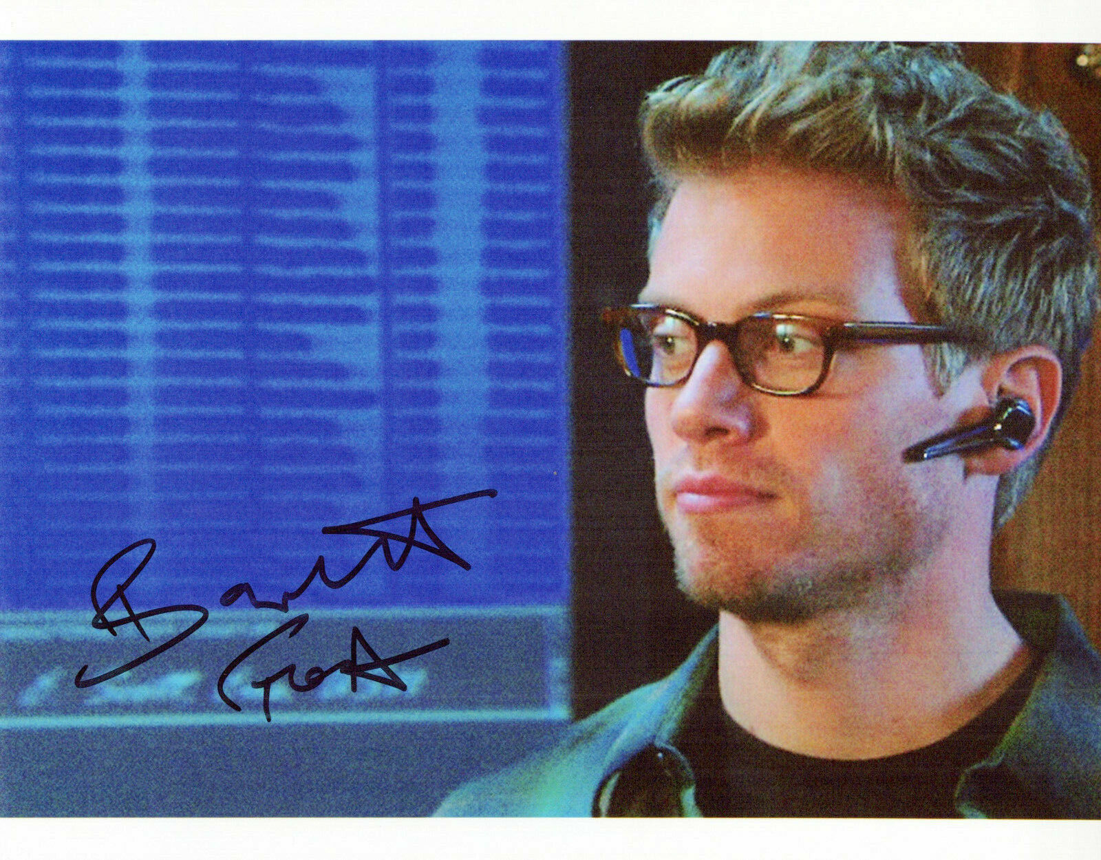 Barrett Foa NCIS Los Angeles autographed Photo Poster painting signed 8x10 #7 Eric Beale