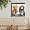 Diamond Painting -DIY Round Drill Girl(40x40cm)