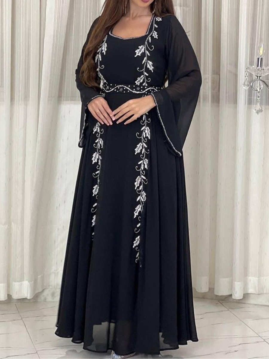 Elegant Embroidered Tunic Dress | Oxredo Shop Ramadan Sale