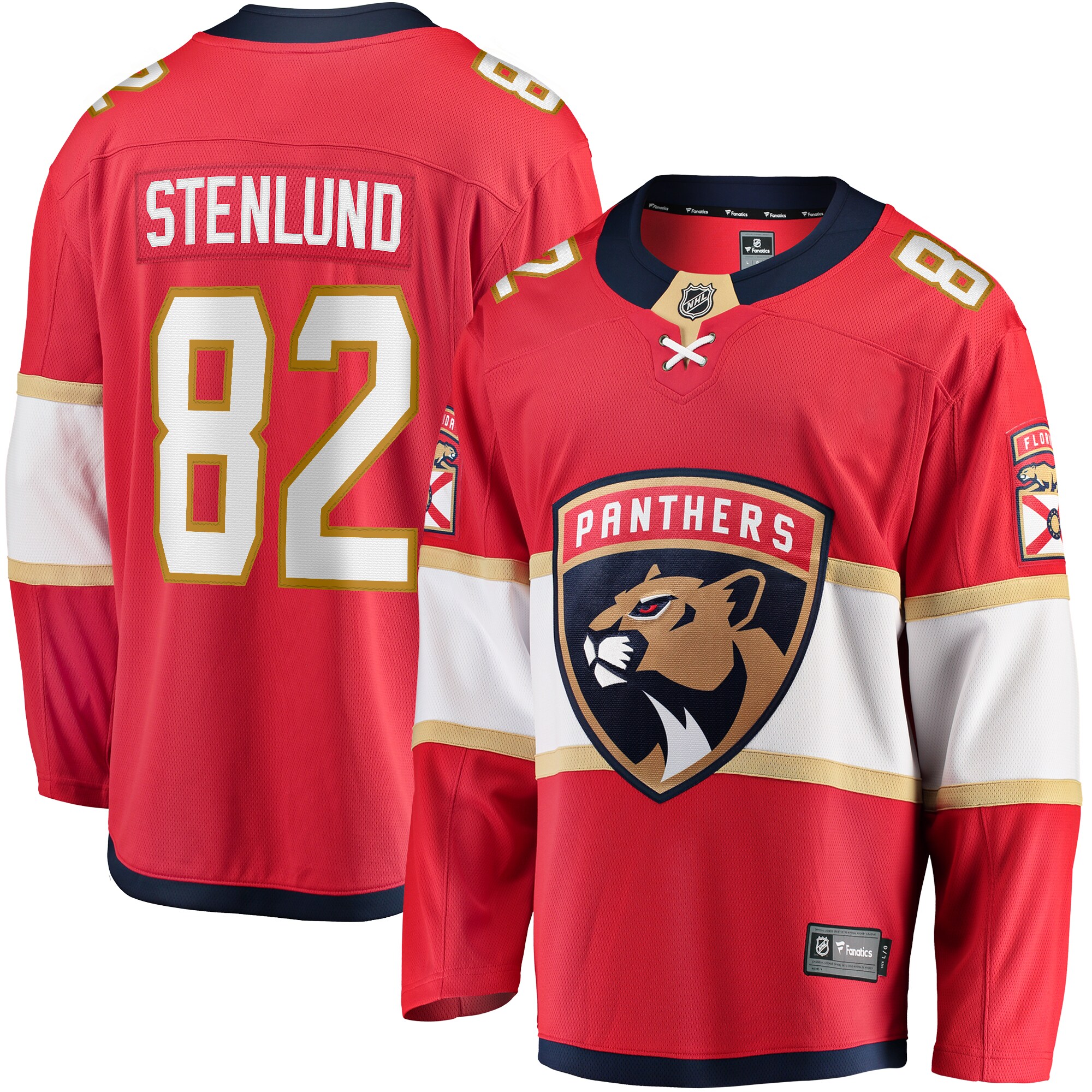 Kevin Stenlund Florida Panthers Fanatics  Premier Breakaway   Jersey &ndash; Red mysite