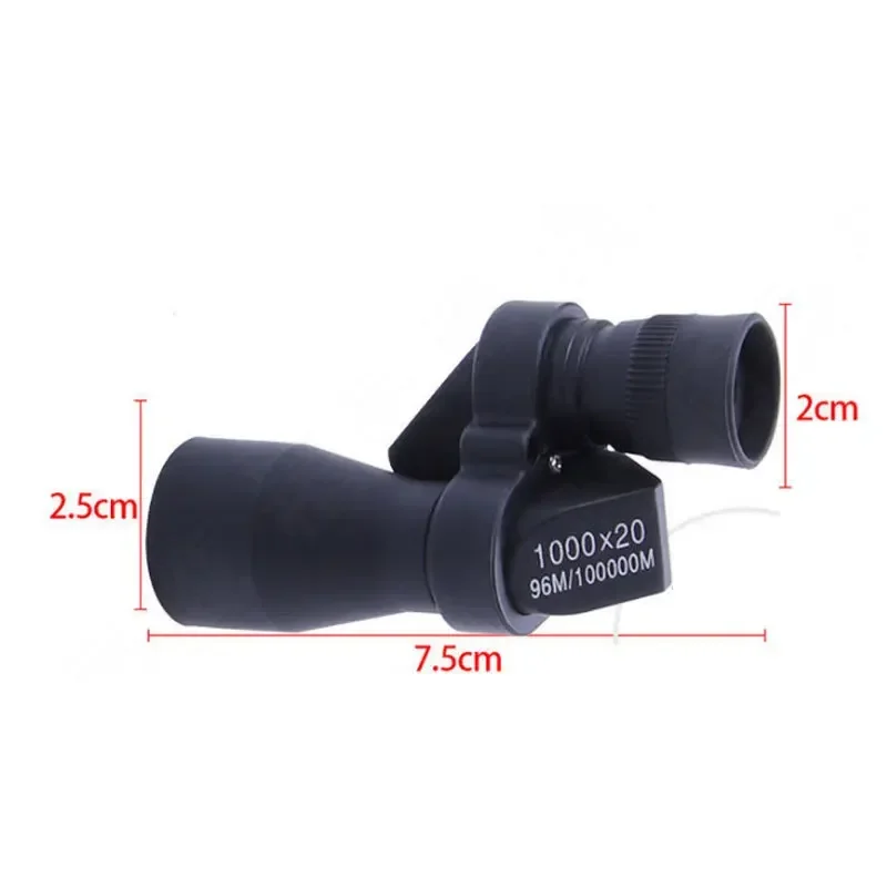 Likron Watches Compact 10x20 Monocular Telescope for Bird Watching