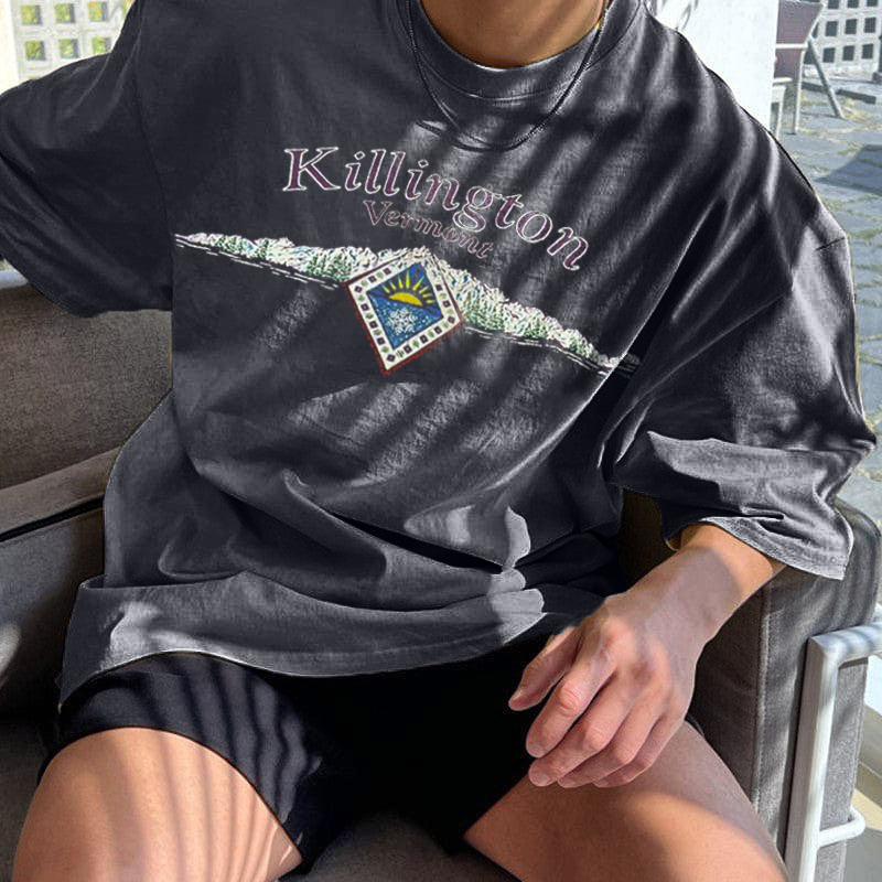 Men's Casual Vintage Oversized TShirt