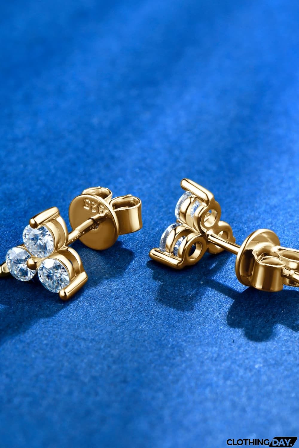 Moissanite 925 Sterling Silver Stud Earrings