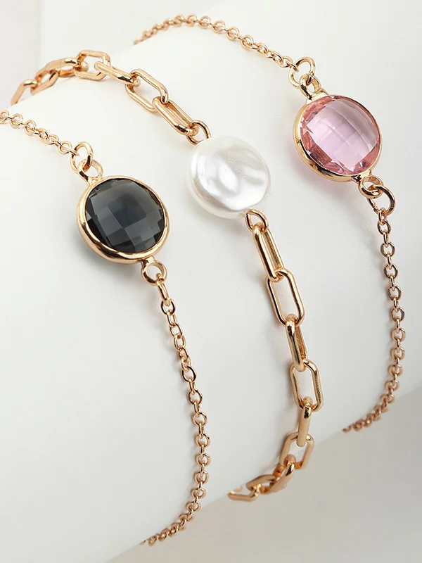 Original Pearl Adjustable Geometric Bracelet Accessories