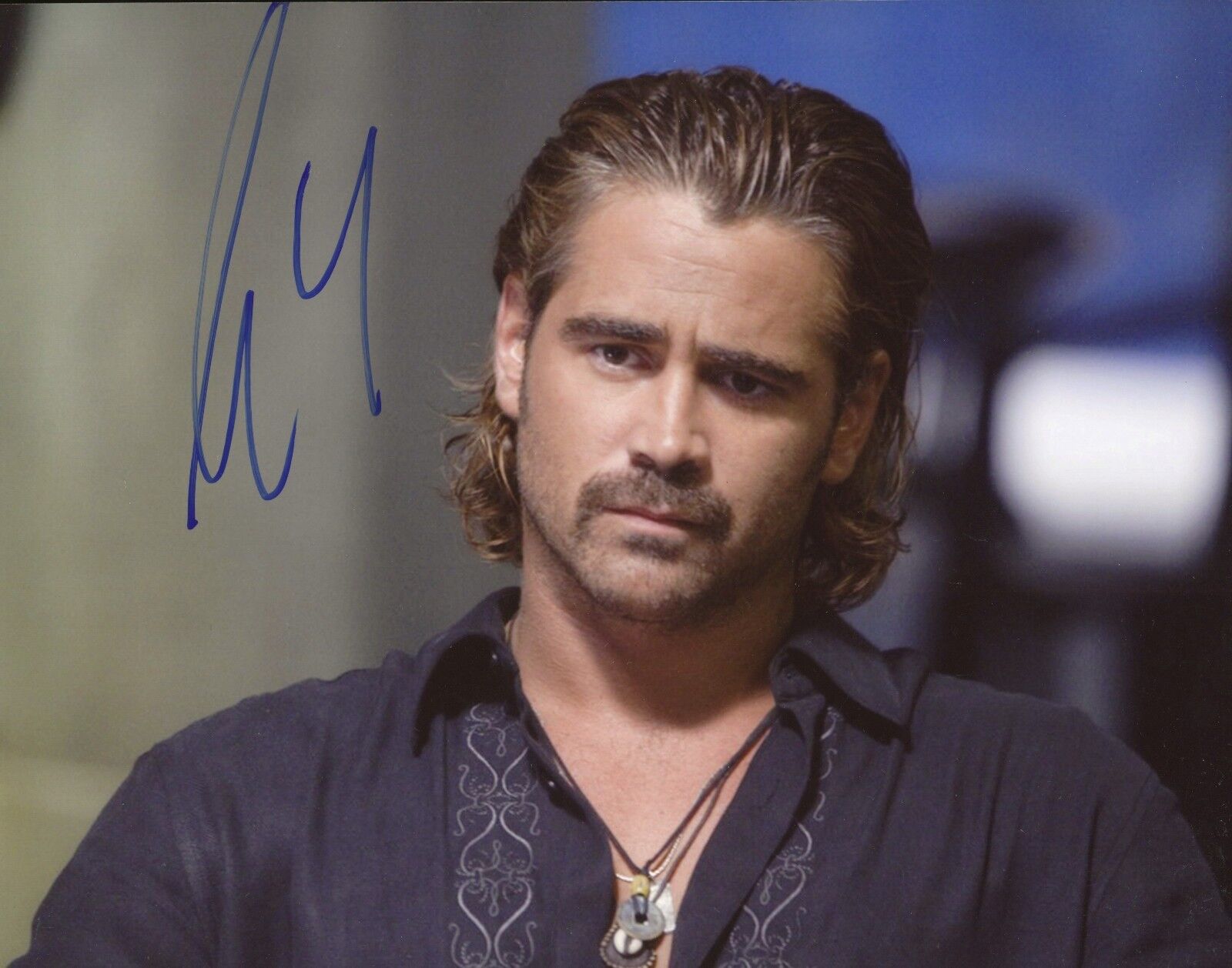 ~~ COLIN FARRELL Authentic Hand-Signed MIAMI VICE