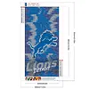 Detroit Lions-Full Round Diamond Painting 30*55CM