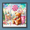 Diamond Painting -DIY Round Drill Candy Bear