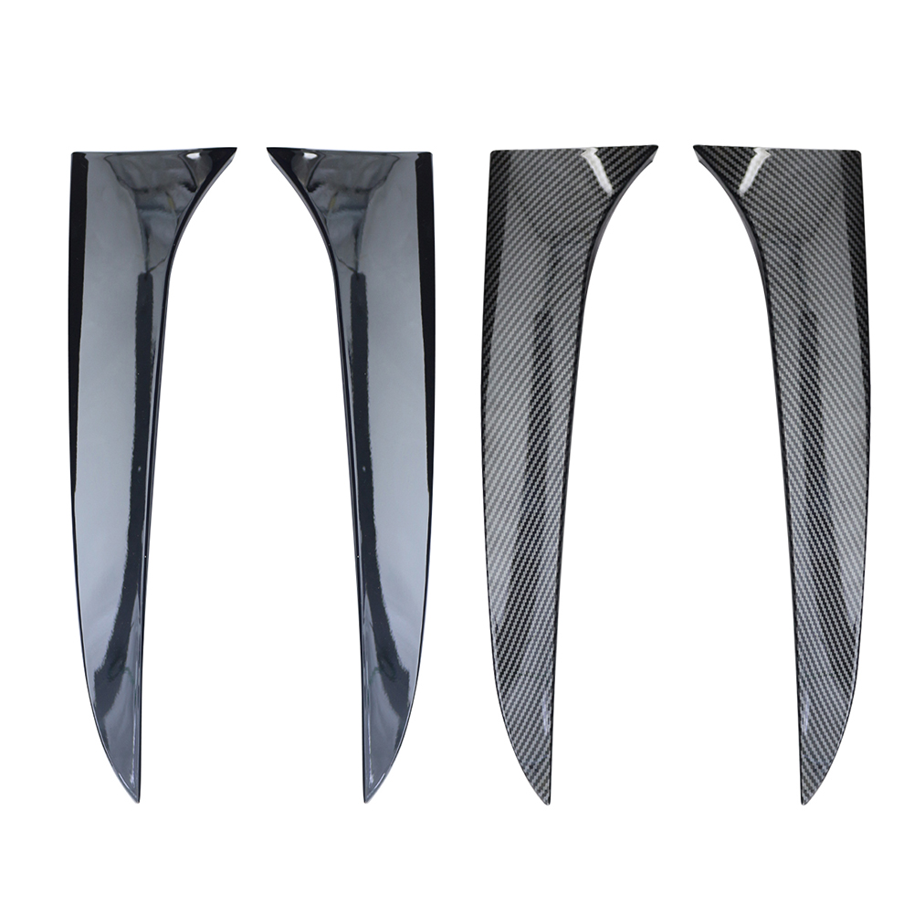 

ABS Plastic Rear Window Side Spoiler for BMW E84 X1 2009-2015 Left + Right, Carbon grain, 501 Original