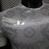 2025/2026 Long Sleeve Player Version Real Madrid LV Galaxy Light Collaboration Football Shirt 1:1 Thai Quality