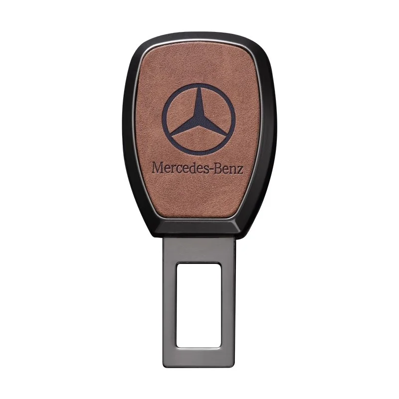 New customizable LOGO car safety lock with insert buckle for car interior decoration