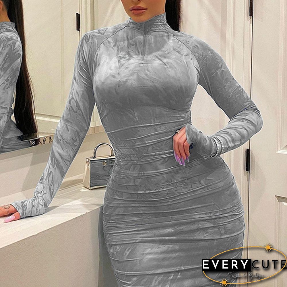 Long Sleeve Elegant Sexy Evening Club Party Prom Female Clothing Dresses Street Wear Bodice Plus Big Size Fashion Drop Shipping