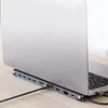 14 in 1 USB C Hub with 4K HDMI-Compatible VGA Ethernet 100W PD SD/TF Audio