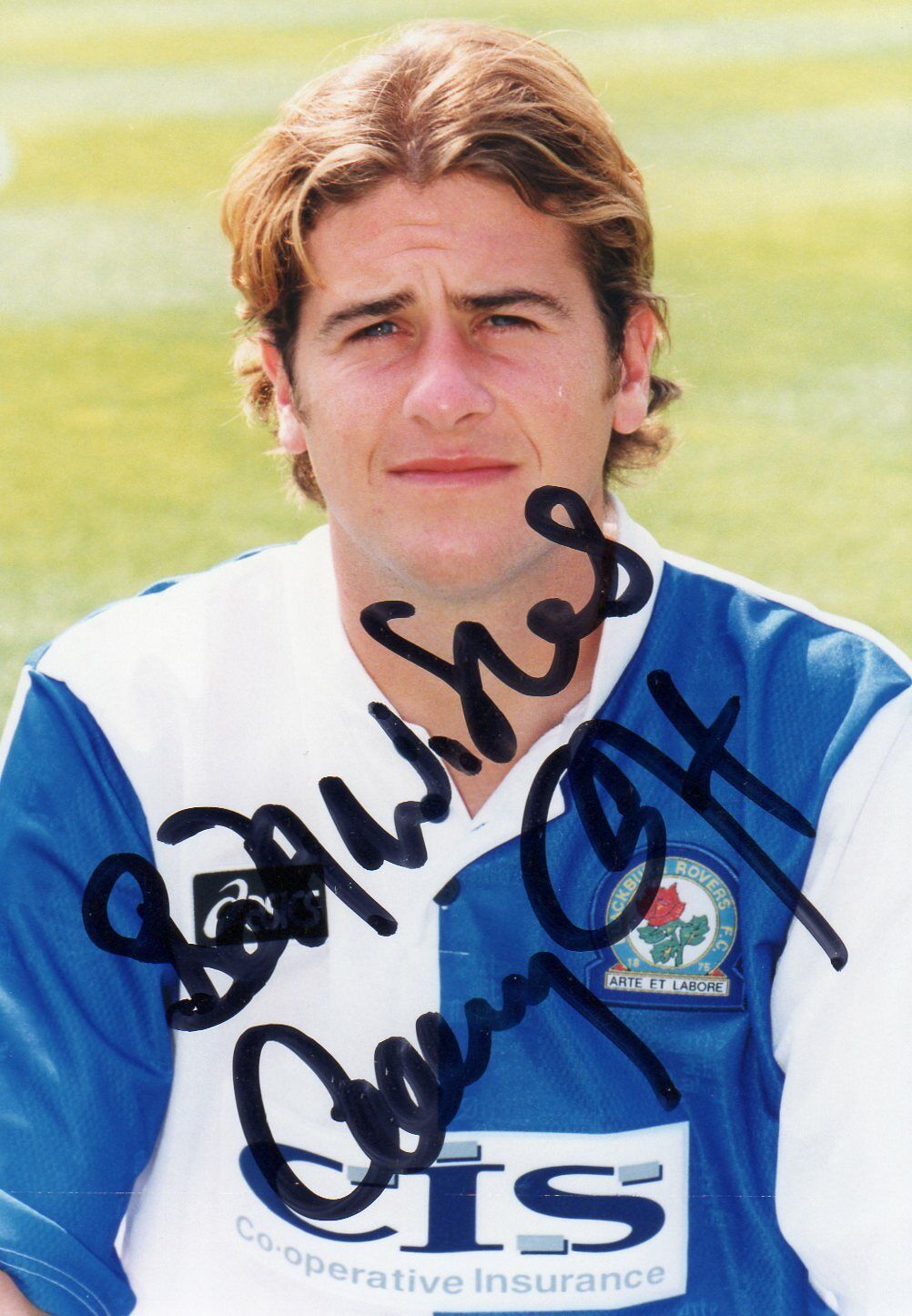 GARY CROFT AUTOGRAPH, BLACKBURN ROVERS, FOOTBALL, SOCCER