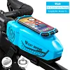 Bicycle Bag Front Beam Bag Top Tube Bag Mountain Bike Bag Mobile Phone Bag PC Waterproof Saddle Bag Cycling Equipment