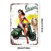 Motorcycle Girls - Vintage Metal Signs(12*16Inch) - Vehicle