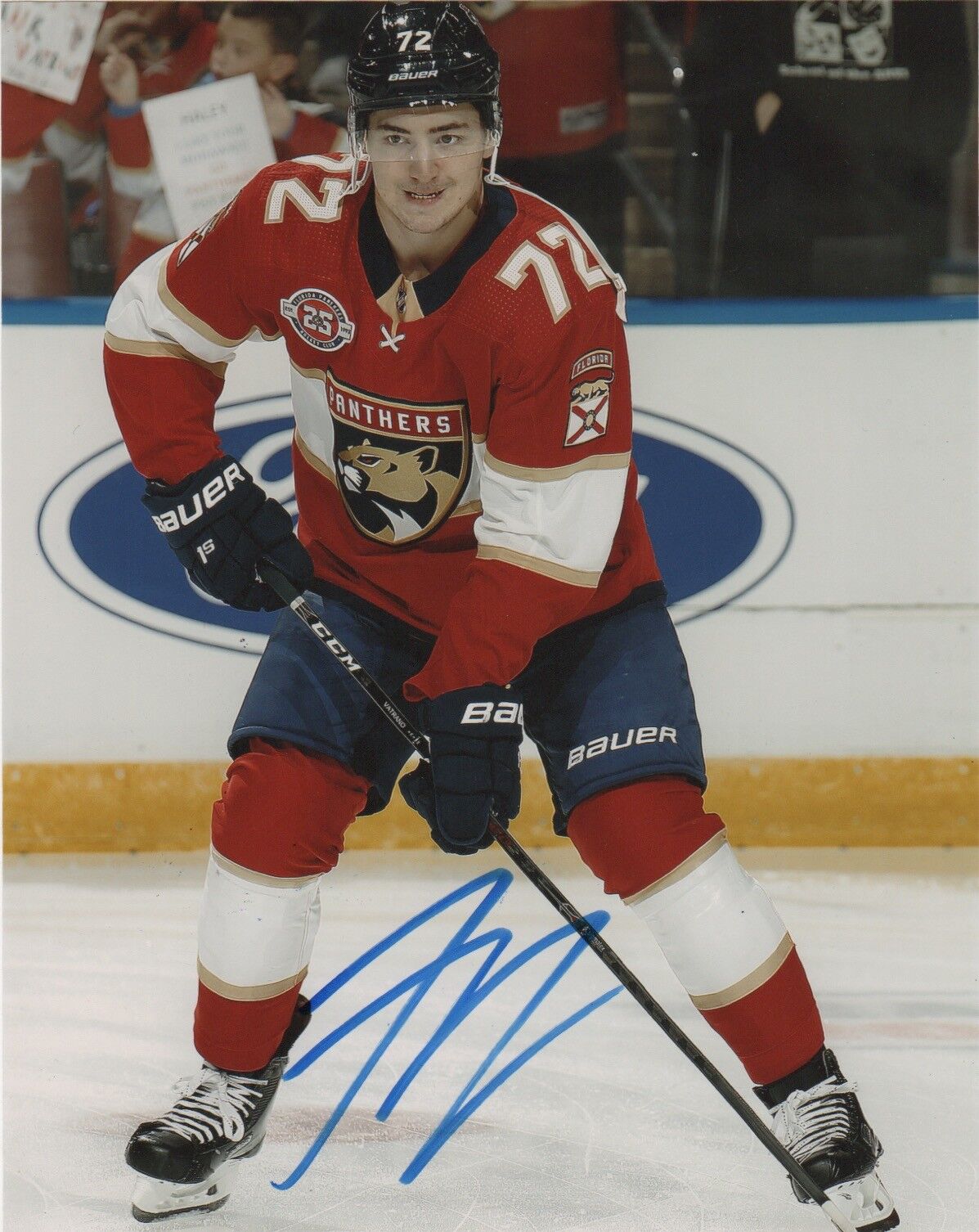 Florida Panthers Frank Vatrano Signed Autographed 8x10 Photo Poster painting COA #3