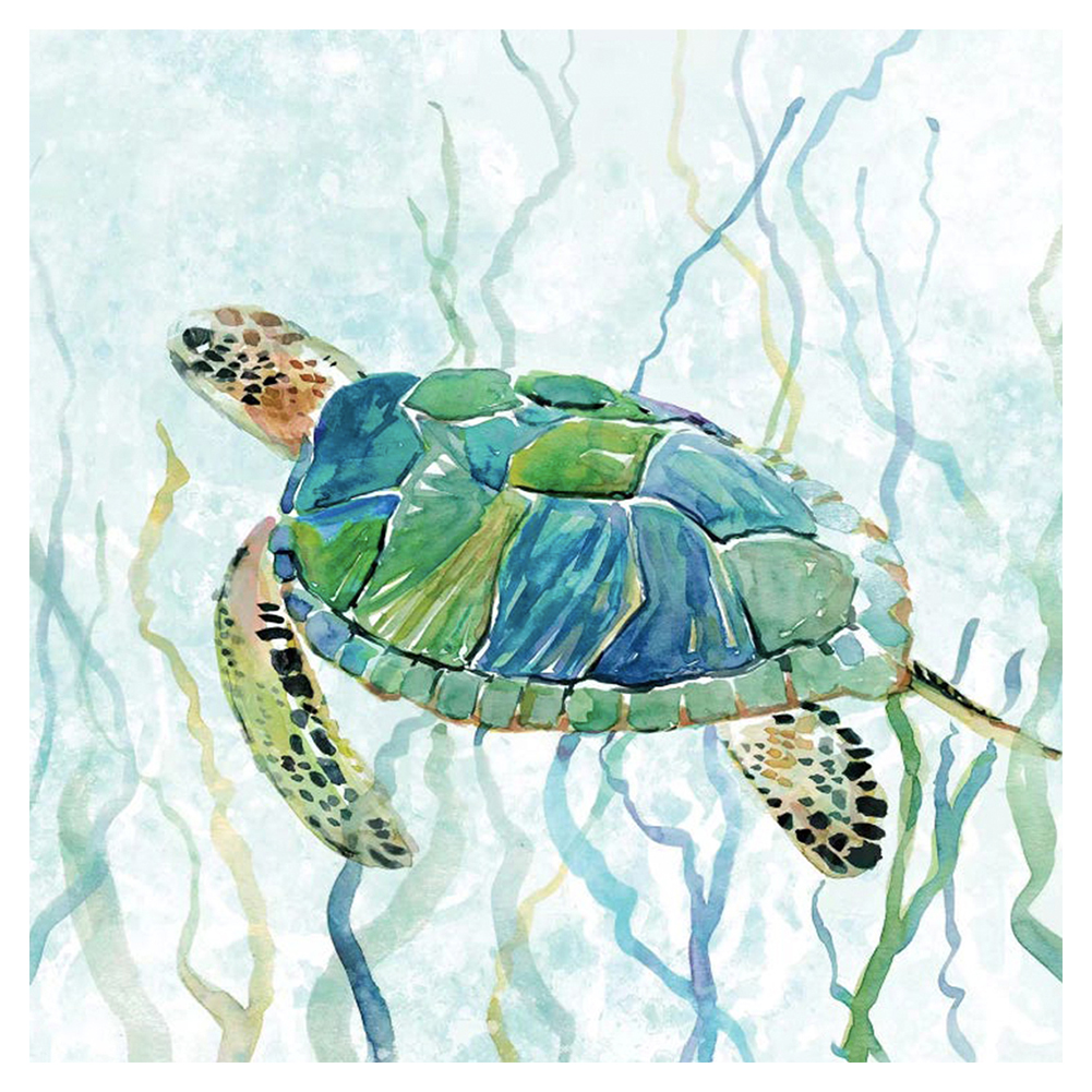 Turtle Nature 20*20cm paint by numbers