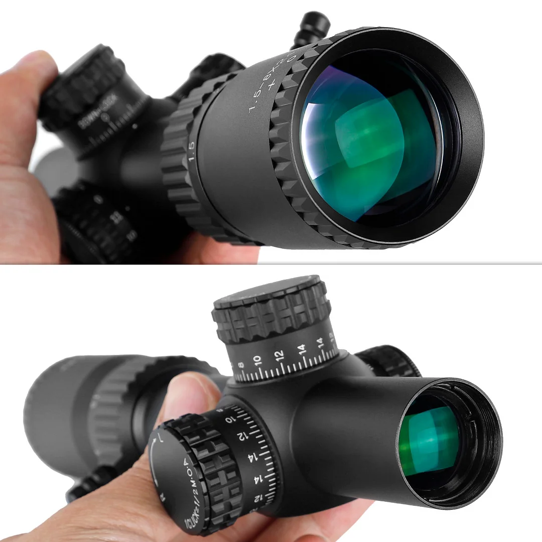 ohhunt® 1.5-8X24 IR 30MM SFP Red Illuminator Tactical Scope