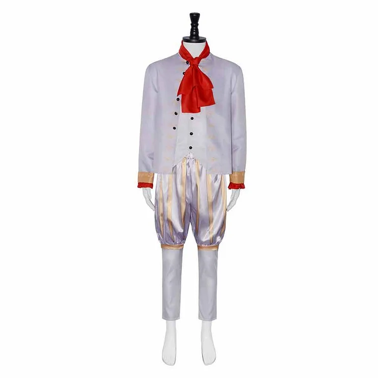 Shrek Rumpelstiltskin White King Outfits Cosplay Costume Halloween Carnival Suit