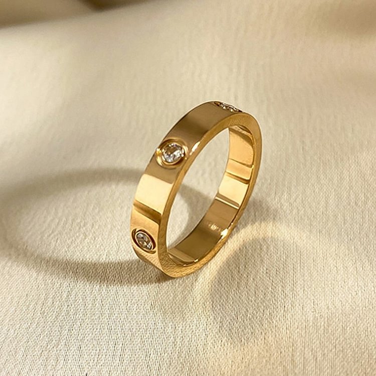 Crystal Genevieve Ring