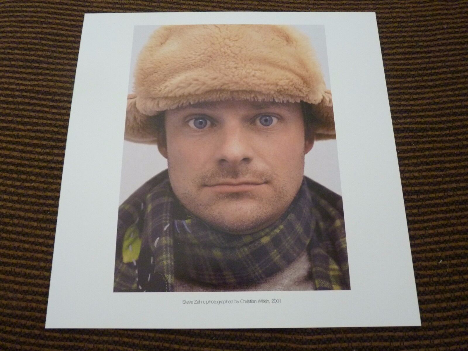 Single Page 2 Side Steve Zahn Tominaga Eric Eisner Coffee Table Book Photo Poster painting