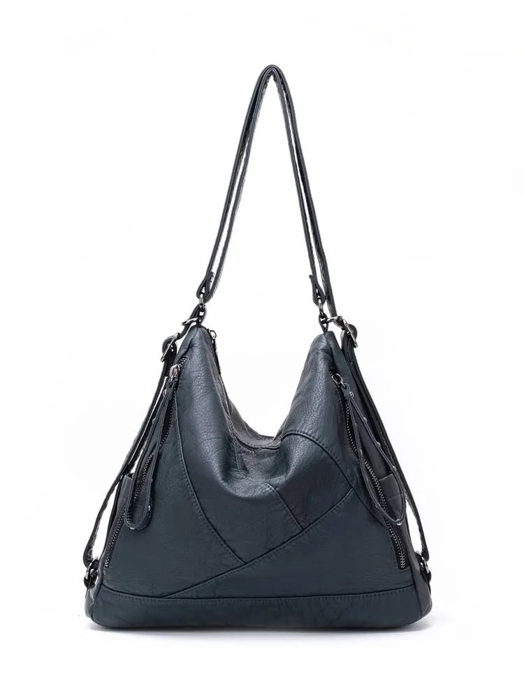 Stitch Detail Hobo Bag