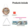 Christmas Snowy Landscape Acrylic DIY Diamond Painting Hanging Pendant