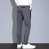 Gioiacombo&trade; Pantaloni casual dritti larghi elasticizzati da uomo