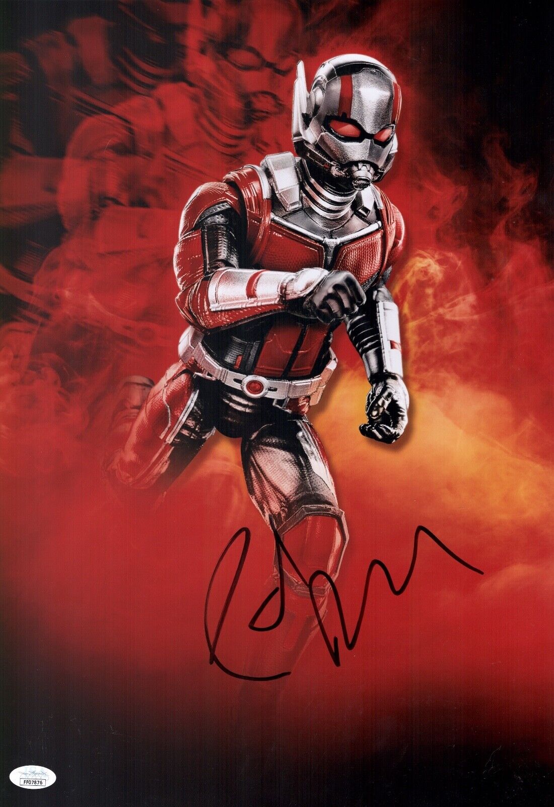 PAUL RUDD Signed ANT MAN 12x18 Photo Poster painting AVENGERS Autograph JSA COA