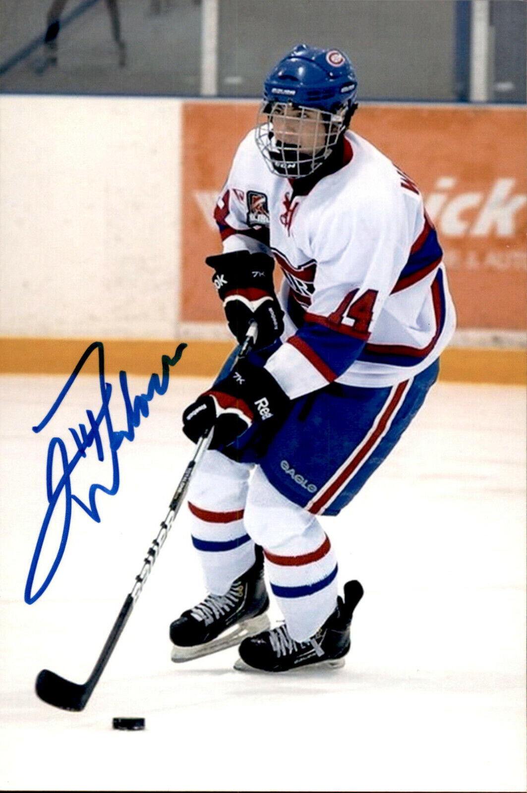 Jake Walman SIGNED autograph 4x6 Photo Poster painting Toronto Jr. Canadiens / ST LOUIS BLUES #2