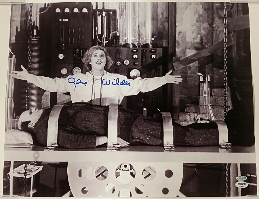 GENE WILDER Signed YOUNG FRANKENSTEIN 16x20 Photo Poster painting #5 Autograph w/ PSA/DNA COA