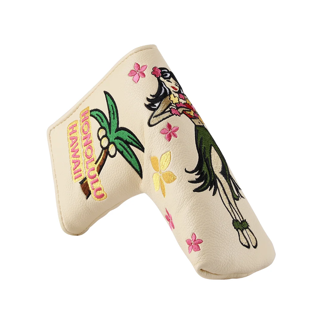 Hawaii Hula Girl Blade Putter Cover Studio Crafted]