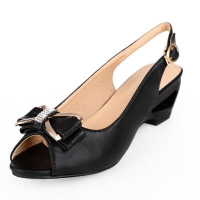GKTINOO 2021 Summer New Style Sandals Female Summer With Wedges Open Toe Shoes White Shoes Comfortable Women's Shoes 515