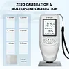 0-2000UM Digital Coating Thickness Gauge FE/NFE Car Paint Film Thickness Tester