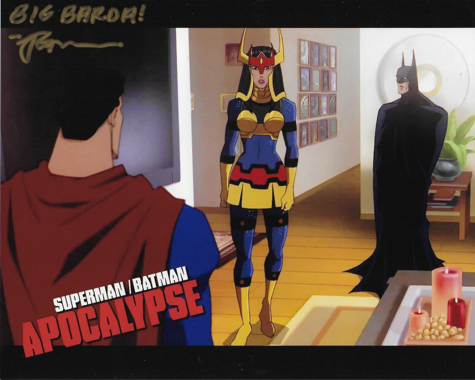 Julianne Grossman Superman Batman Apocalypse Original Autographed 8X10 Photo Poster painting #2