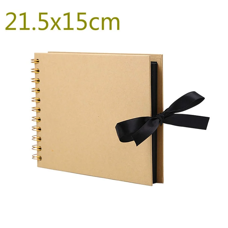 60 Pages Photograph Albums DIY Picture Photo Album for Kids Baby Craft Paper Photoalbum Scrapbooking Memory Scrapbook 21.5*15cm