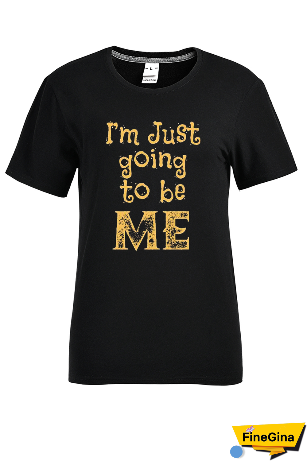 Black Casual Daily Print Patchwork Letter O Neck T-Shirts