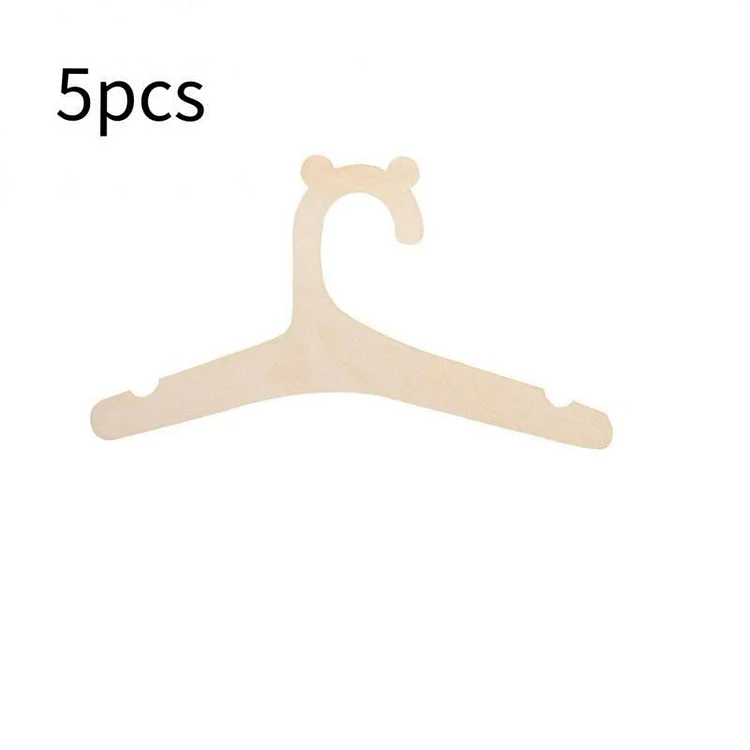 5/10 PCS Baby Bear Shape Hangers