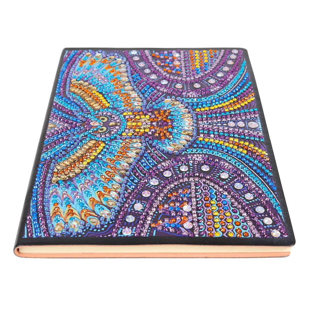 

Owl-DIY Creative Diamond 50 Pages A5 Notebook, 501 Original