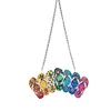 DIY Crystal Diamond Pendant Hanging Ornament Pendant for Home Garden