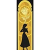 Princess Belle-11CT Stamped Cross Stitch Bookmark 18*6cm(Double Sided)